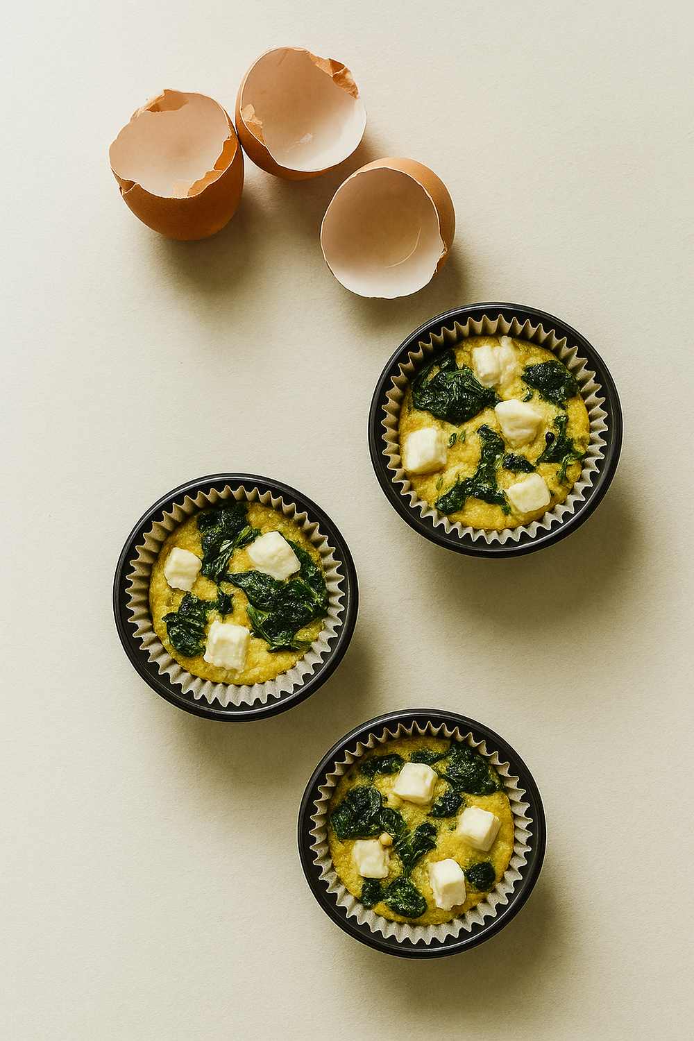 Breakfast Recipe: Feta Egg Muffins