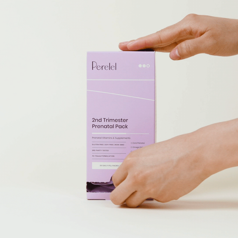 Perelel 2nd Trimester Vitamin Prenatal Pack GIF