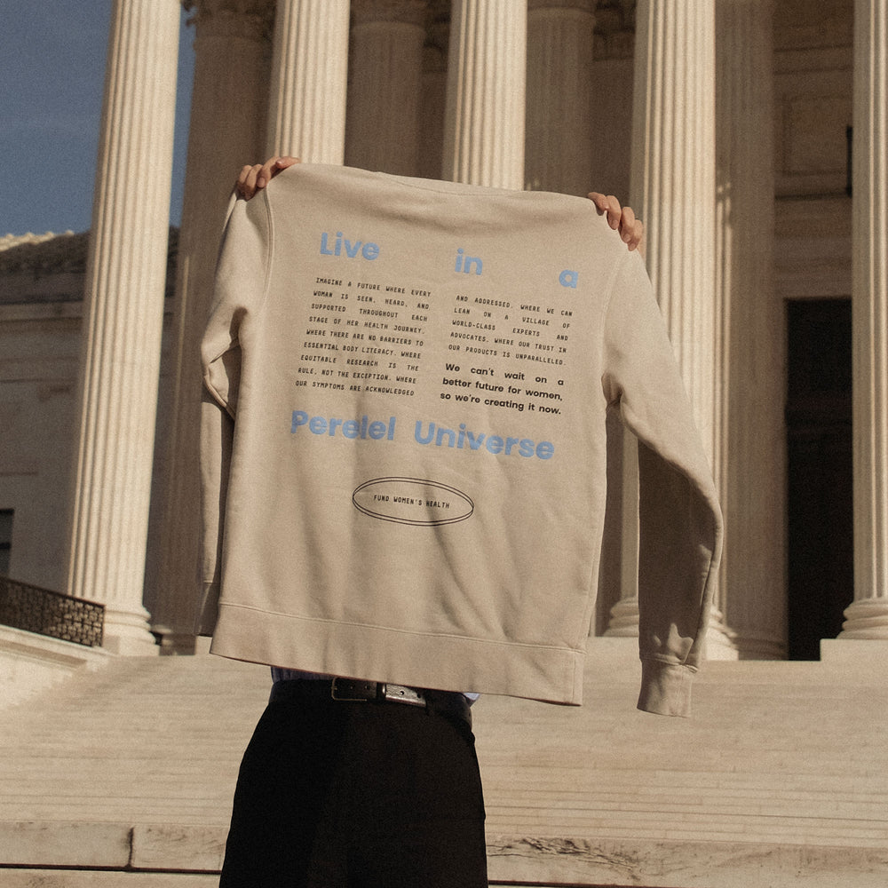 lifestyle back of sweatshirt