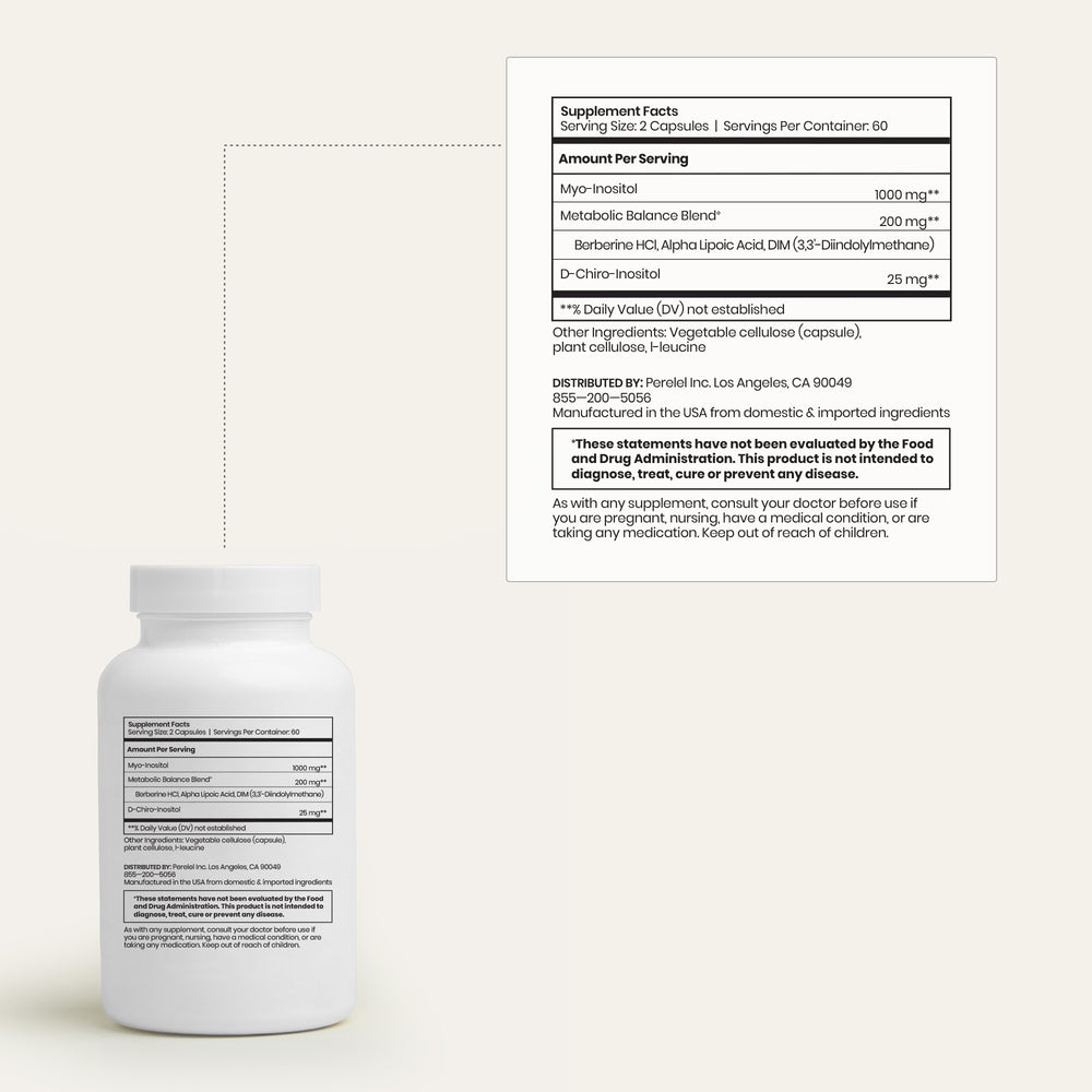 Hormonal Balance Support Supplemental Facts