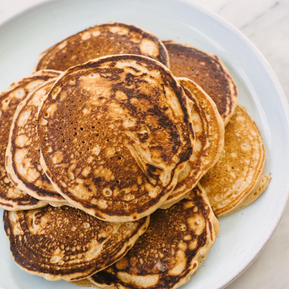 Recipe: Powered Up Sweet Potato Protein Pancakes