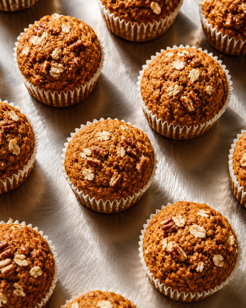 Recipe: Pumpkin Chai Protein Muffins