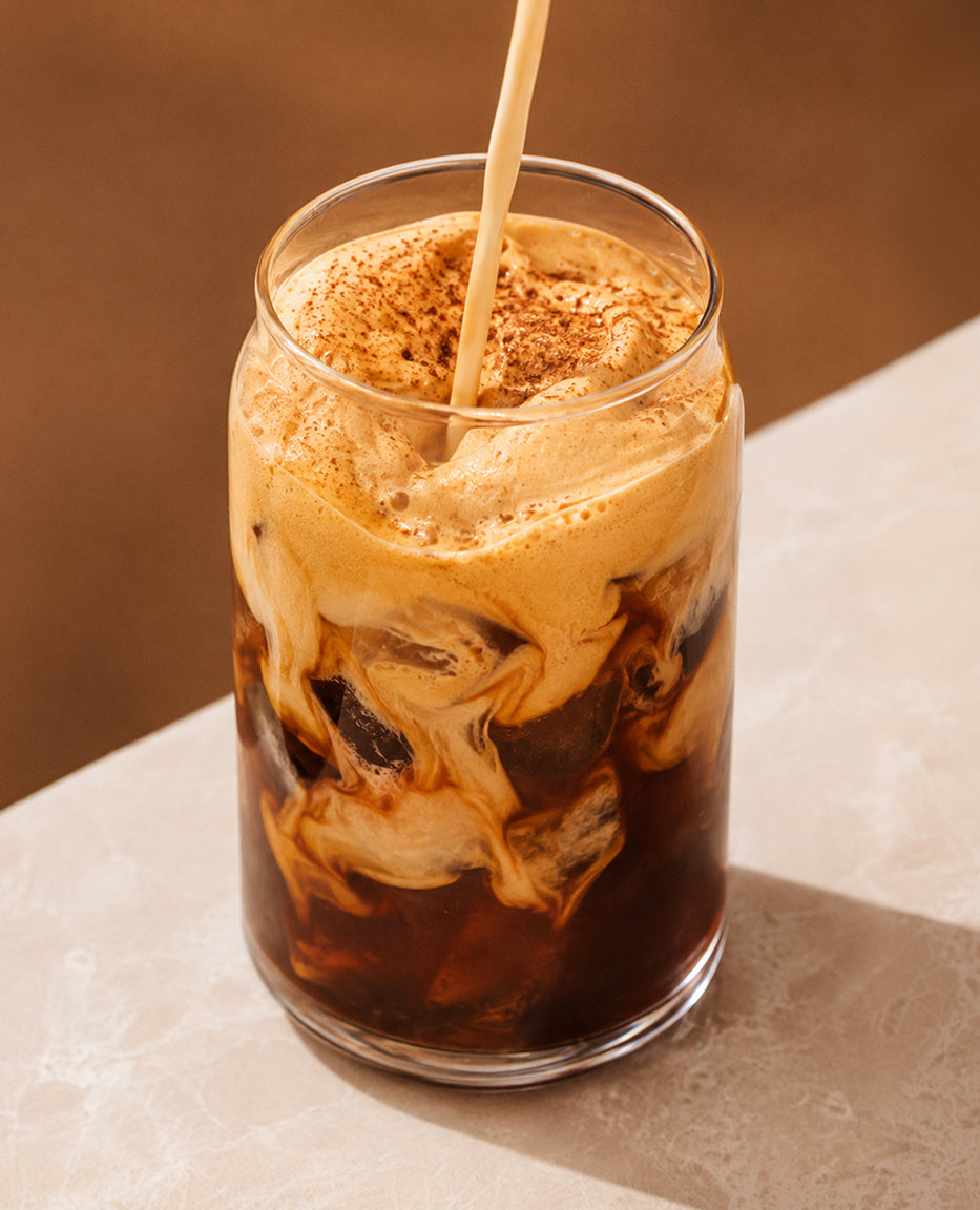 Recipe: Pumpkin Chai Protein Cold Foam Latte