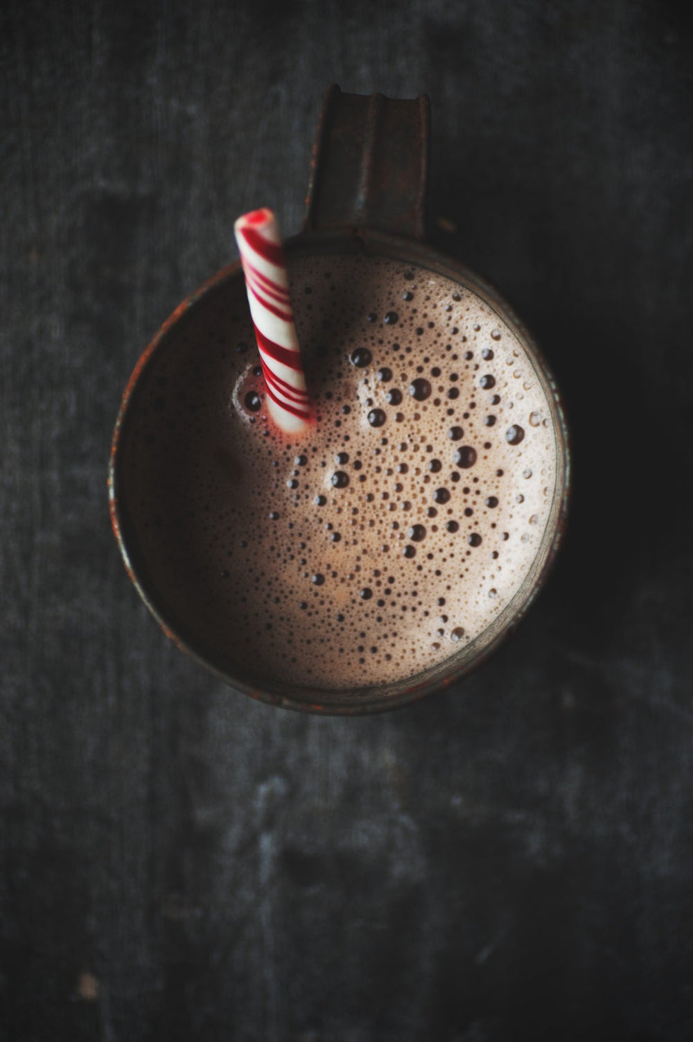 Recipe: Peppermint White Hot Chocolate with Protein