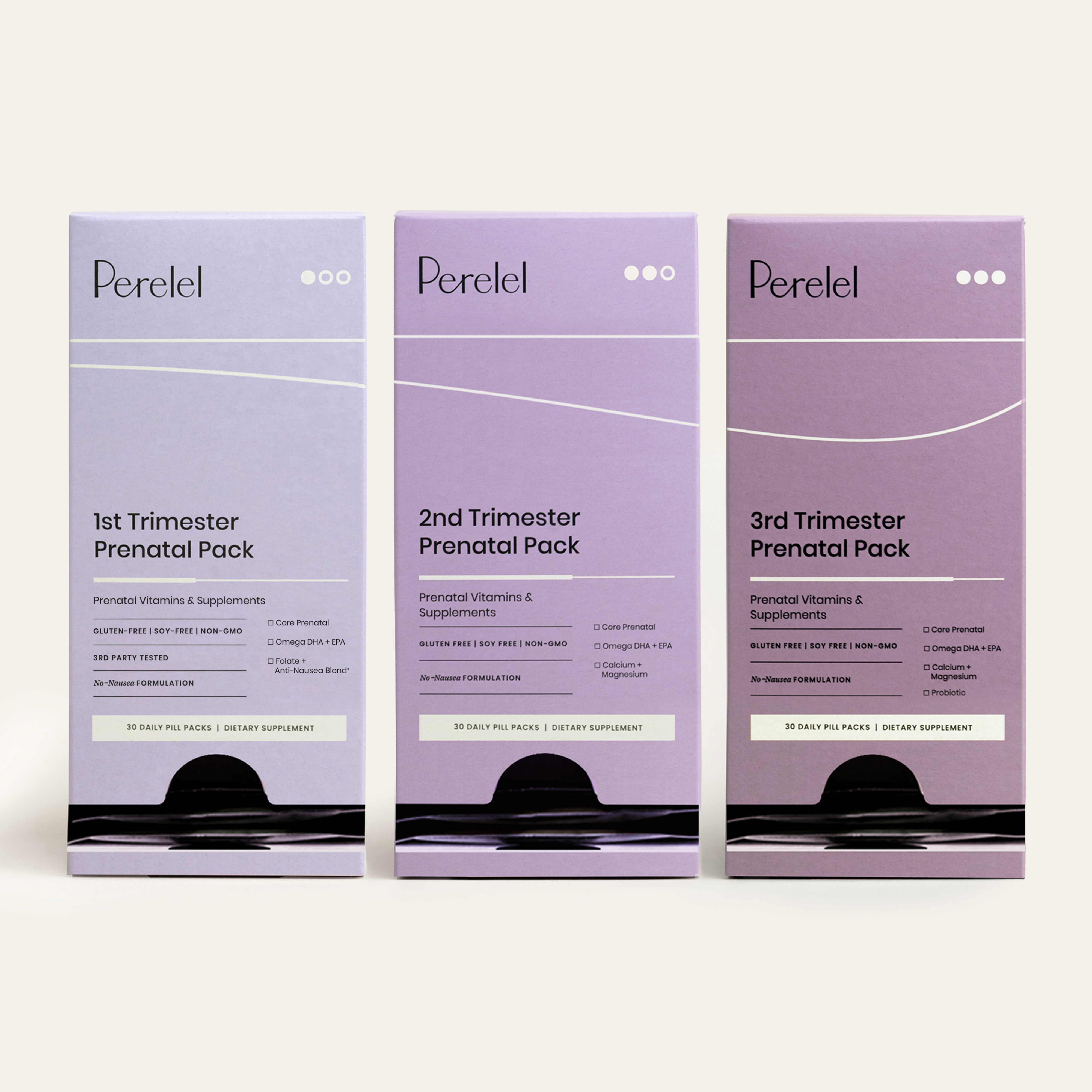 Perelel Trimester Support Packs 