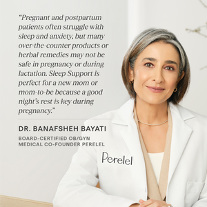 Dr. Banafsheh Bayati discusses Sleep Support for pregnant and postpartum patients struggling with sleep and anxiety.