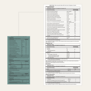 mom multi Supplemental Facts