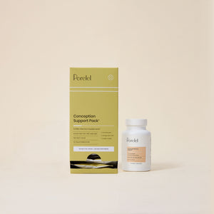 conception support pack and hormonal balance bottle