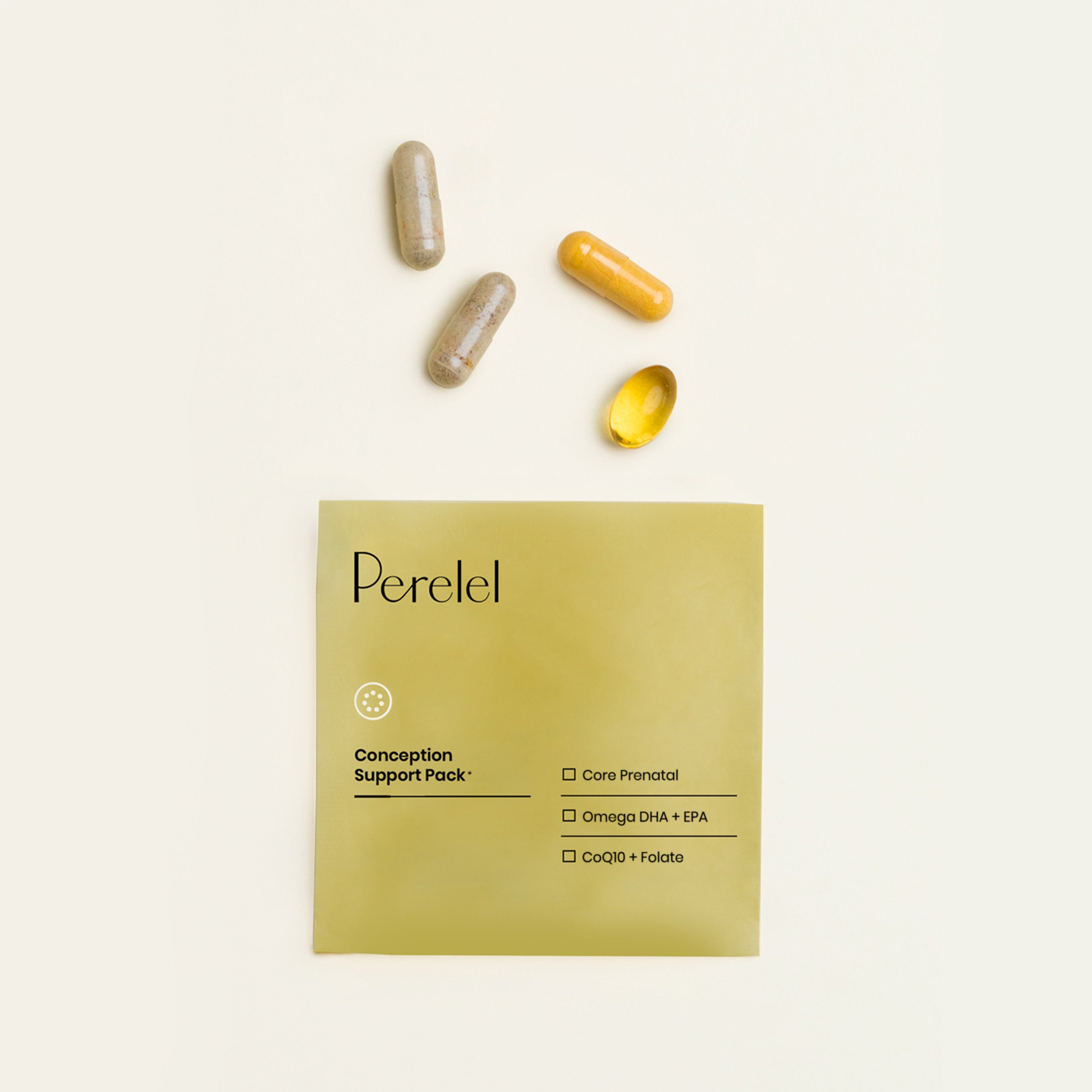 Conception Support Fertility Vitamins - Conception Support Pack | Perelel Health