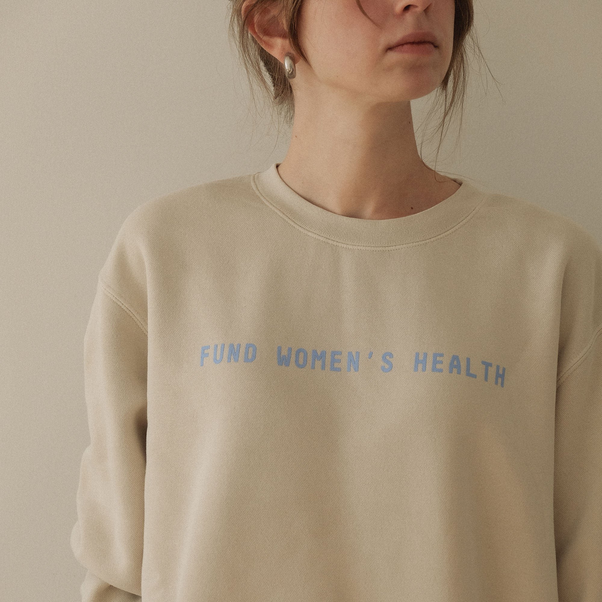 lifestyle front of sweatshirt 