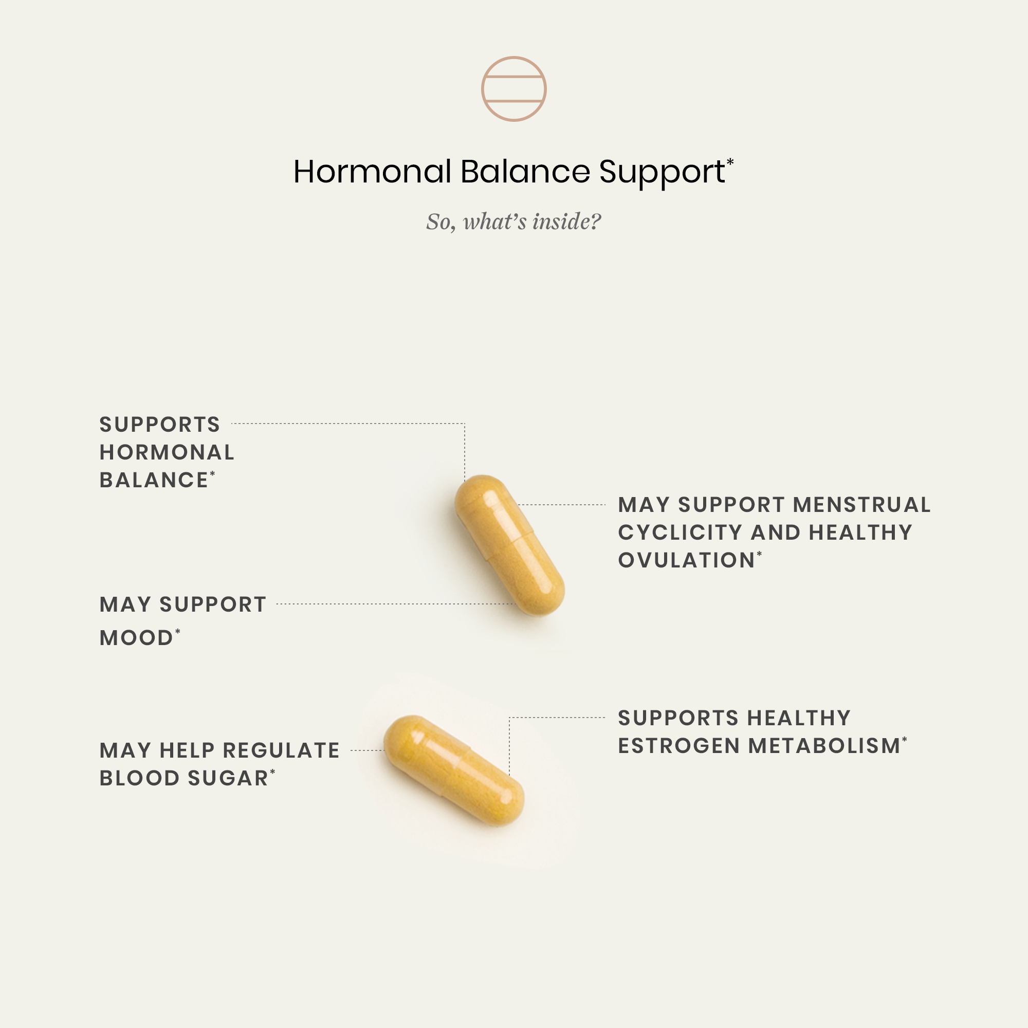 Hormonal Balance Support  Ingredients and Benefits