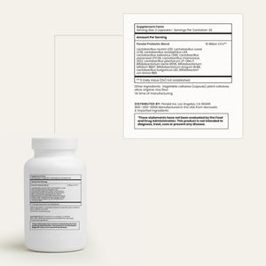 Daily Probiotic Supplemental Facts