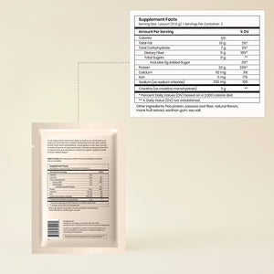 Triple-Support Protein sachet supplemental fact panel 