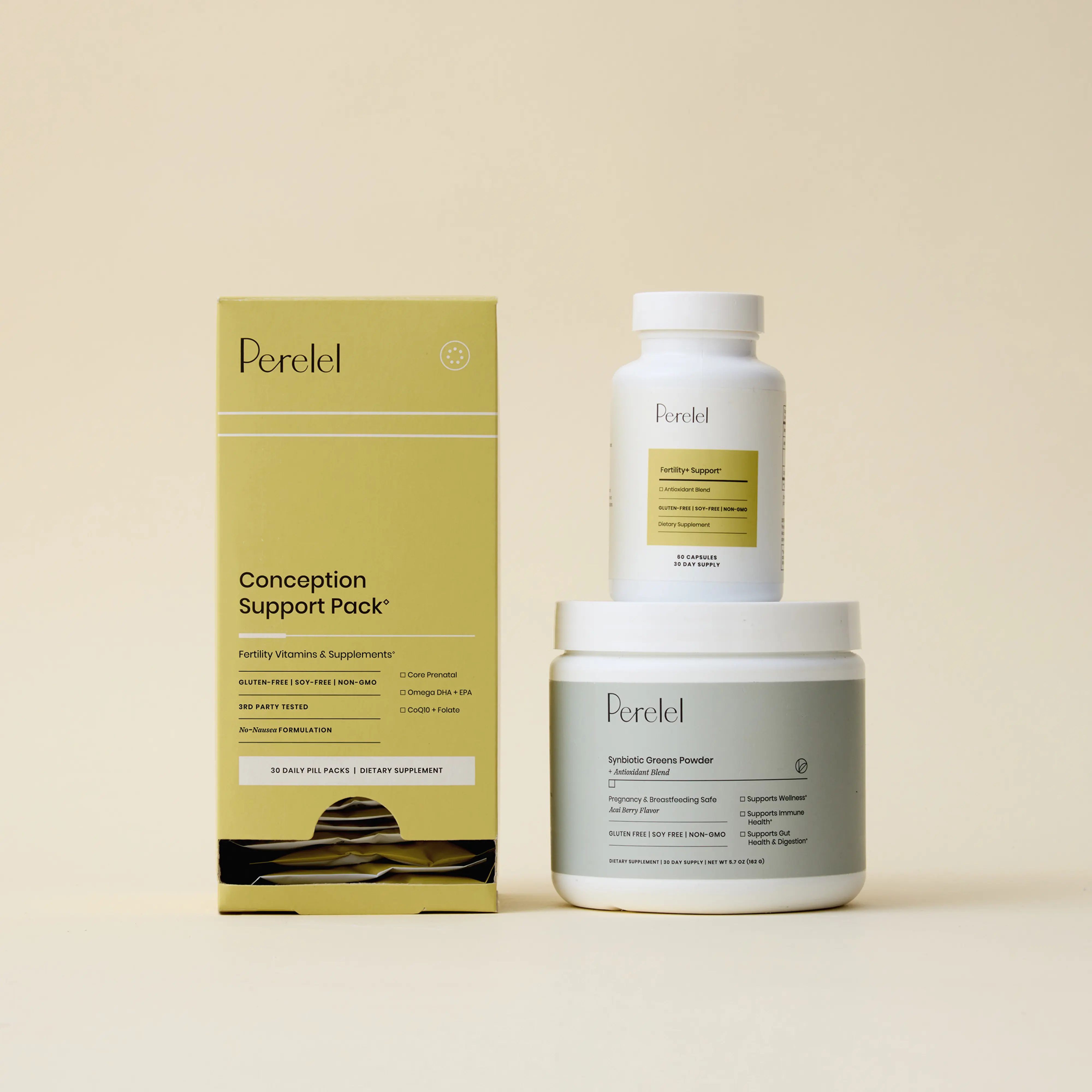 Complete Fertility Supplement Bundle products 