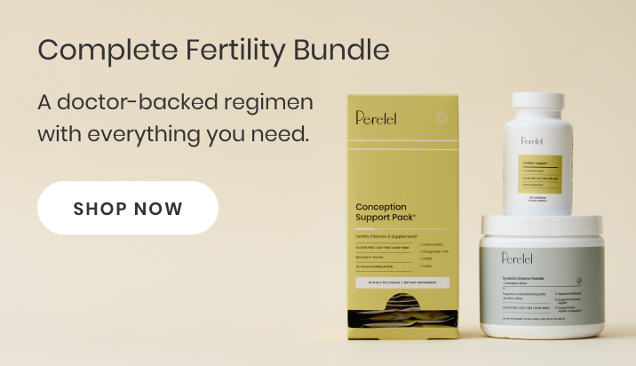 Complete fertility bundle shop now card