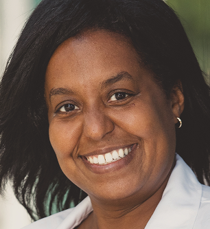Portrait of Dr. Aminah Bliss.