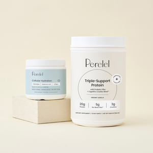 Triple-Support Protein and Cellular Hydration Powder product duo
