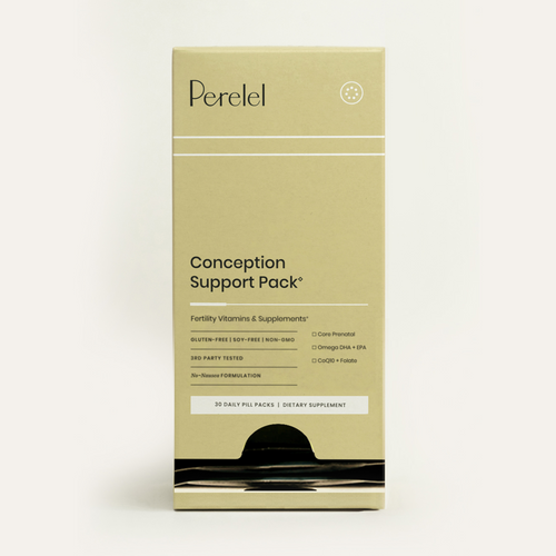 Perelel conception support pack on a white background