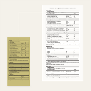 conception_support back of box supplemental fact panel  