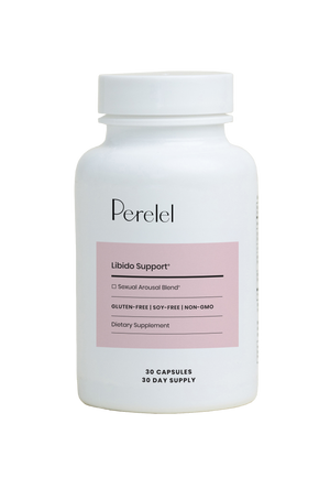Libido Support* bottle with transparent background
