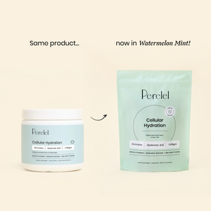 cellular hydration tub and watermelon mint bag 